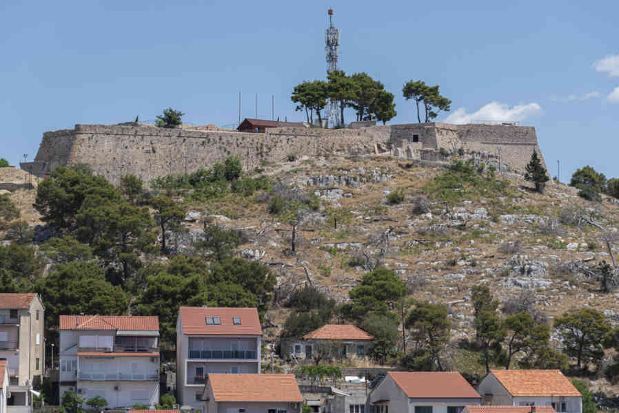 Croacia - Sibenik 34 - fortaleza de San Juan
